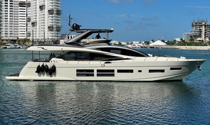 The 80 ft Asandoa-GLX Yacht St. Barts, St. Martin, and Sint Maarten